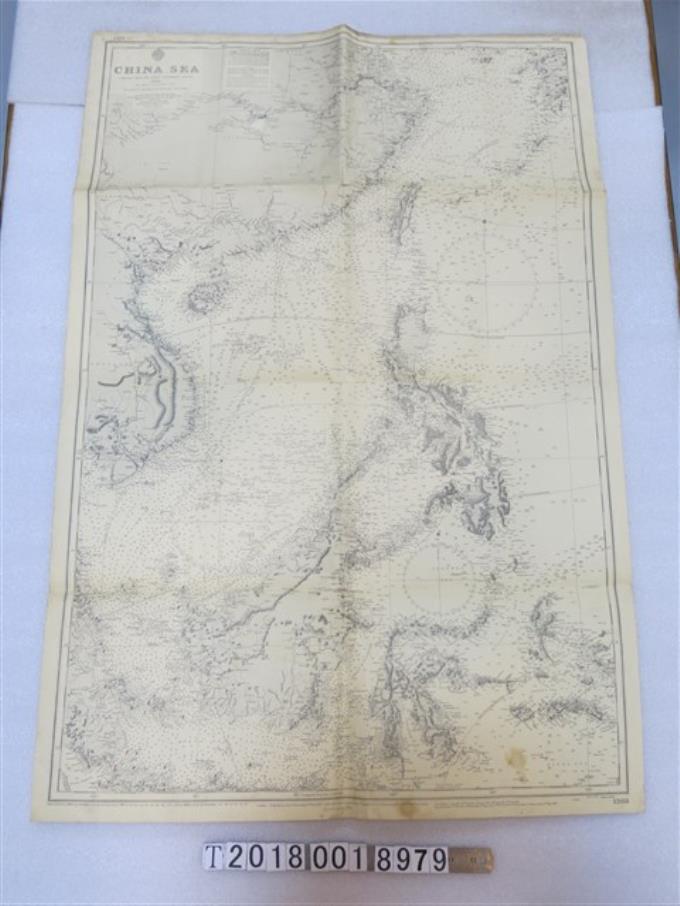 倫敦出版〈四百八十四萬分之一中國海地圖〉 (共1張)