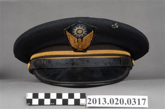 警察大盤帽 藏品資料 國立臺灣歷史博物館典藏網