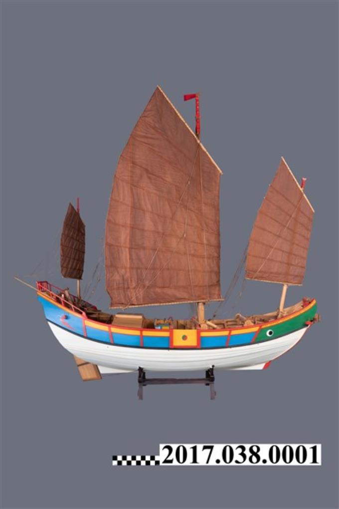 澎湖透西船模型 (共4張)