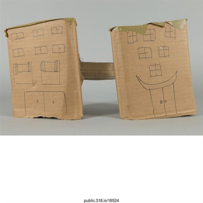 紙房子模型  (共1張)