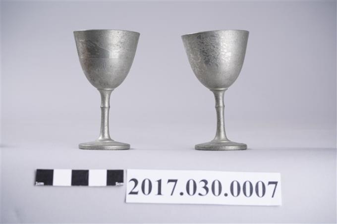 日本薩摩高山造錫製酒杯組 (共3張)