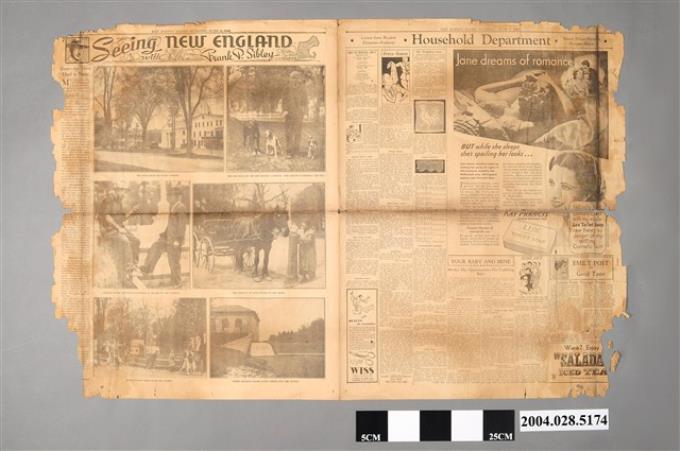 《THE BOSTON GLOBE》1934年6月5日版 (共2張)