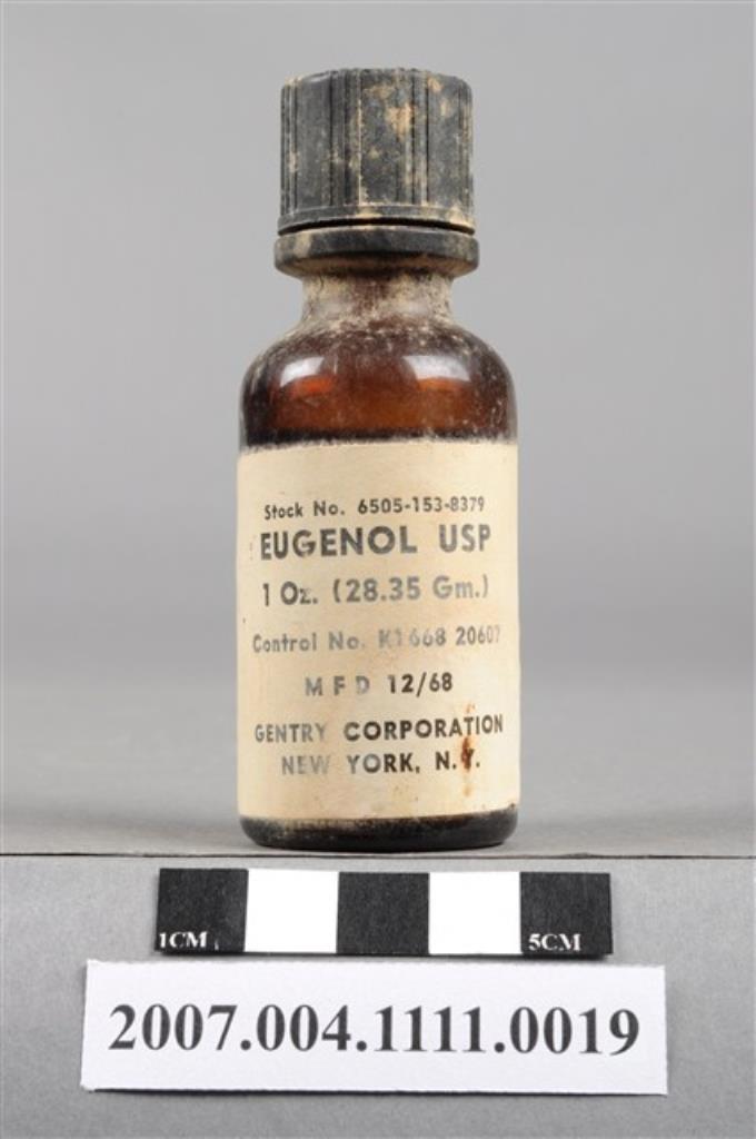 GENTRY CORPORATION出品EUGENOL USP (共5張)