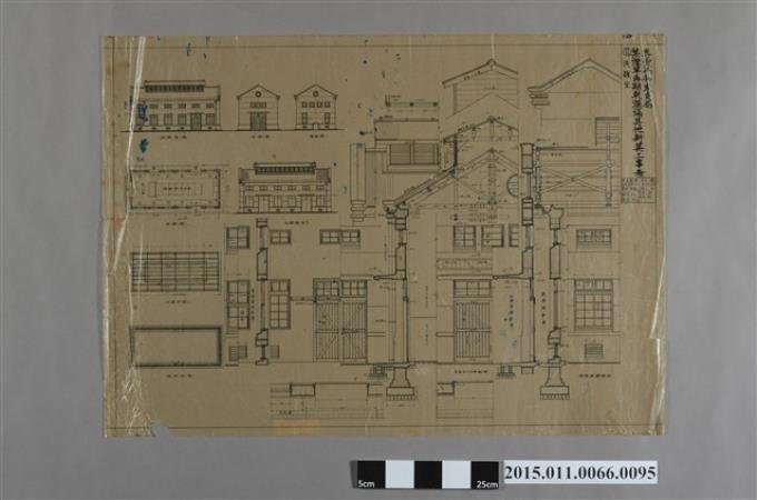 專賣局屏東支局葉煙草再期乾燥場其他新築工事圖 (共2張)