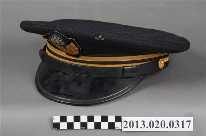 警察大盤帽 藏品資料 國立臺灣歷史博物館典藏網