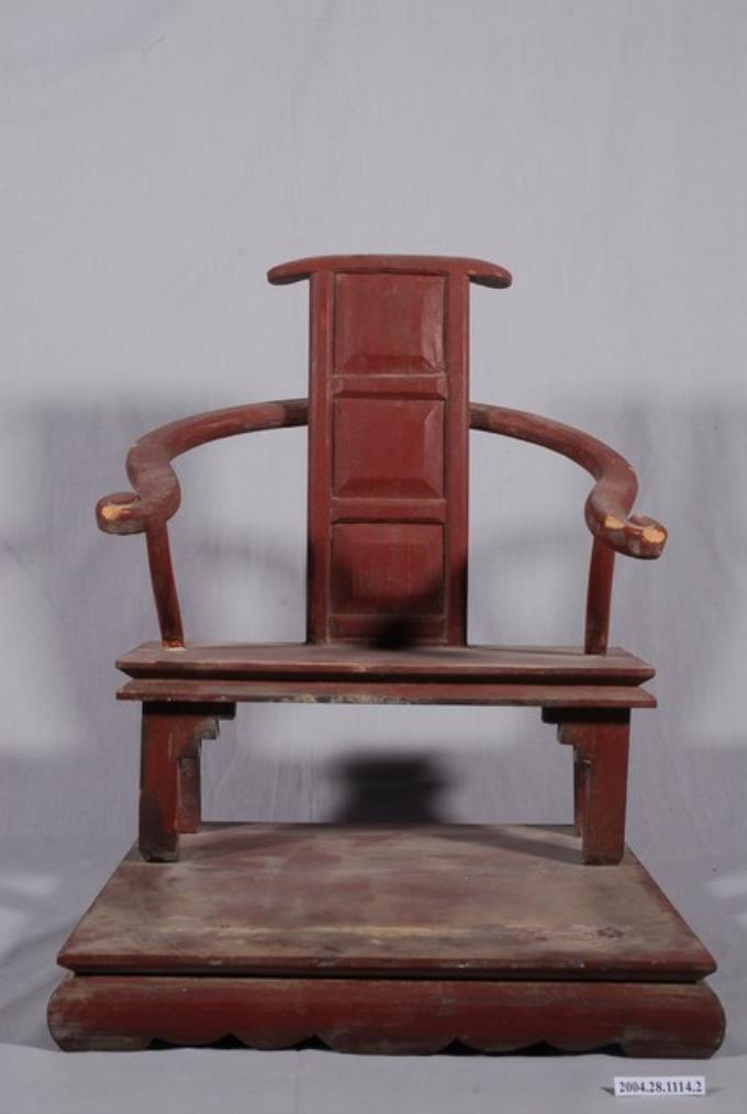 關聖帝君神像木製座椅 (共5張)
