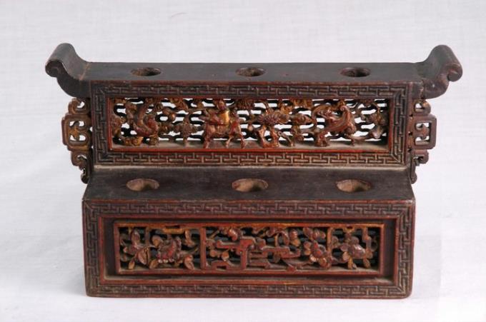 木雕薦盒 (共2張)