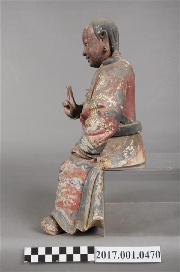 木雕田都元帥像 - 藏品資料 - 國立臺灣歷史博物館典藏網