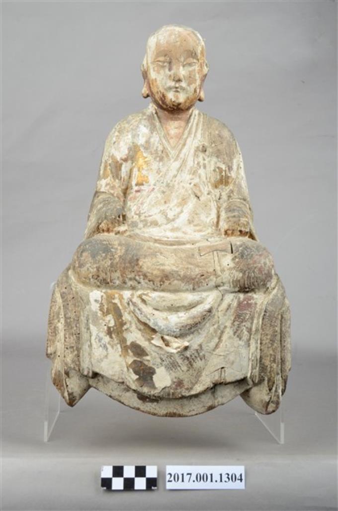 木雕佛教居士像 (共9張)