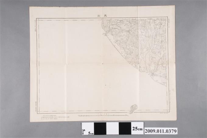 臨時臺灣土地調查局編繪〈十萬分一臺灣圖第三十三號－鳳山〉 (共2張)