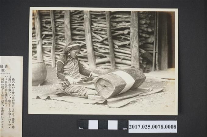 紡織的原住民婦女（臺灣） (共2張)