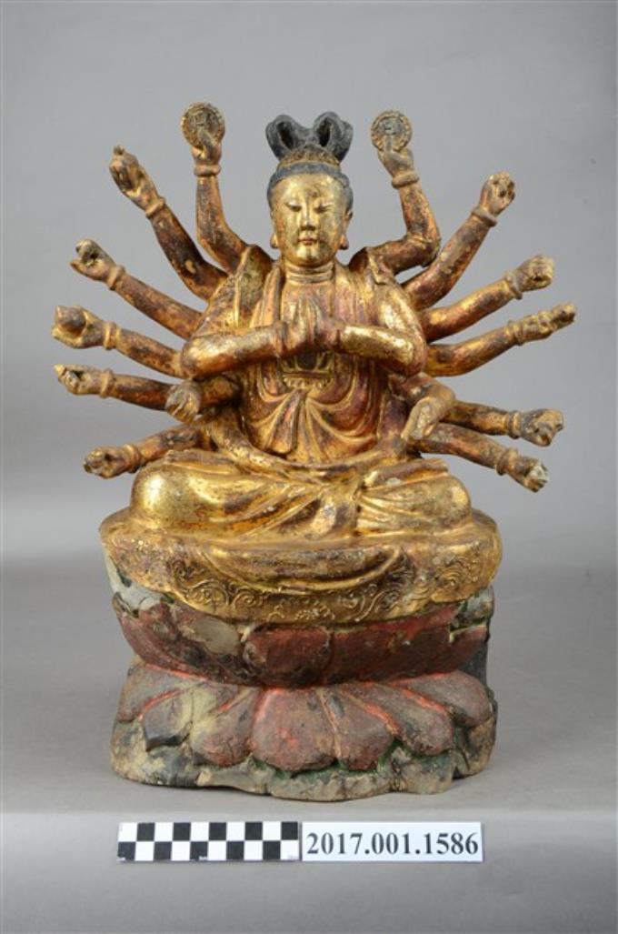 木雕準提觀世音菩薩像 (共9張)