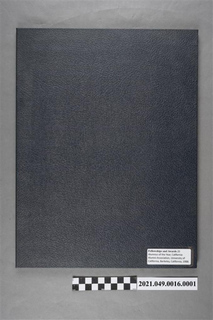 李遠哲1988年加州大學柏克萊傑出校友證書 (共3張)