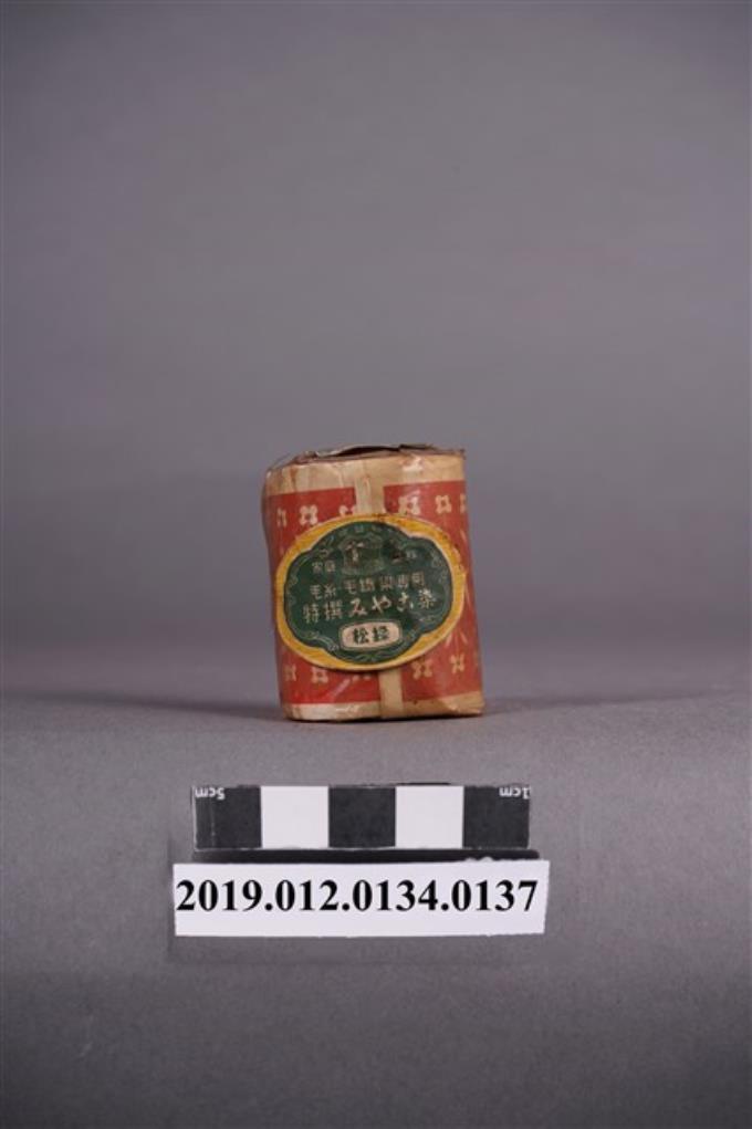 日治時期家庭染料罐松綠色 (共5張)