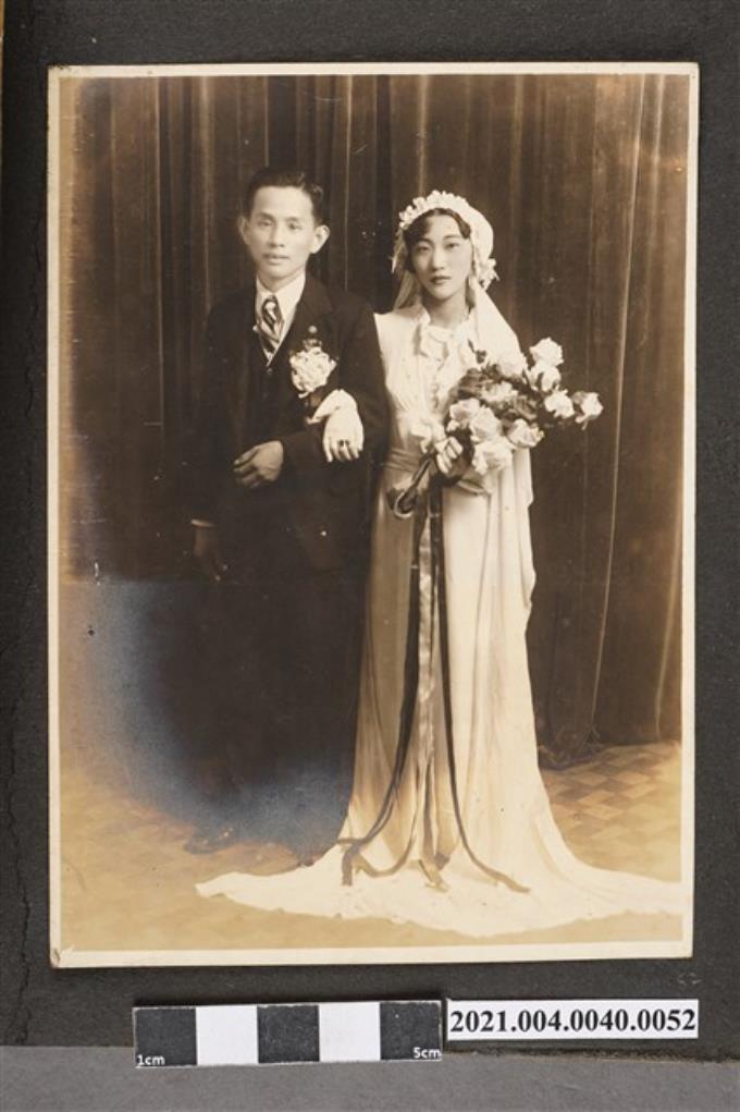 郭澤村與新娘 (共2張)