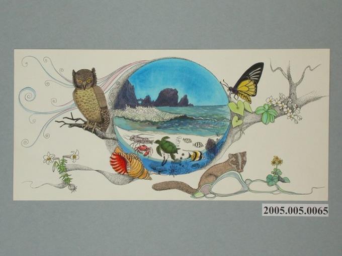 席‧傑勒吉藍《蘭嶼生態景觀》 (共1張)