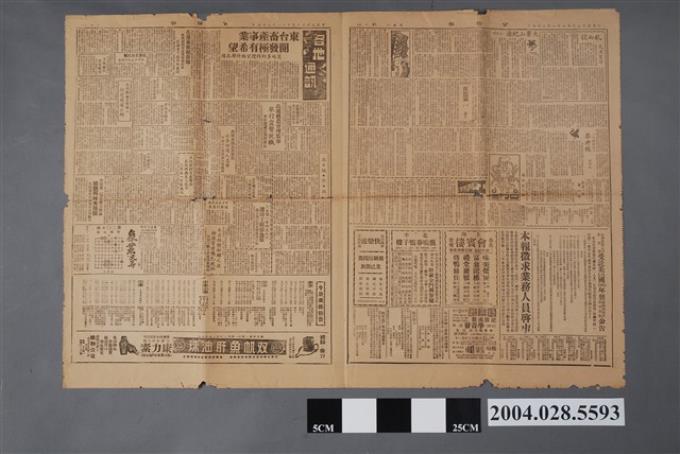 《公論報》1950年（民國39年）11月27日 (共2張)