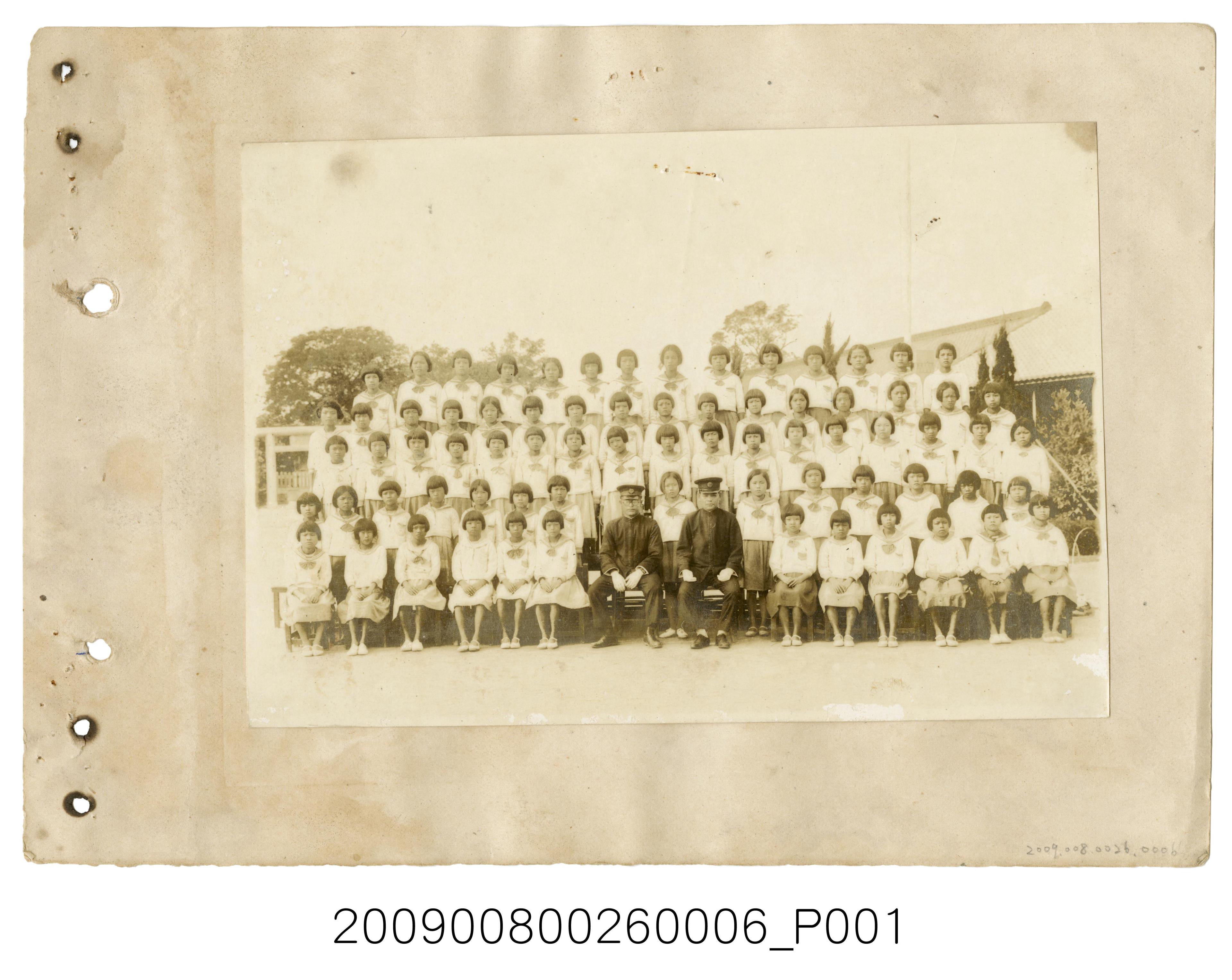 二水公學校畢業班級團體照 (共1張)