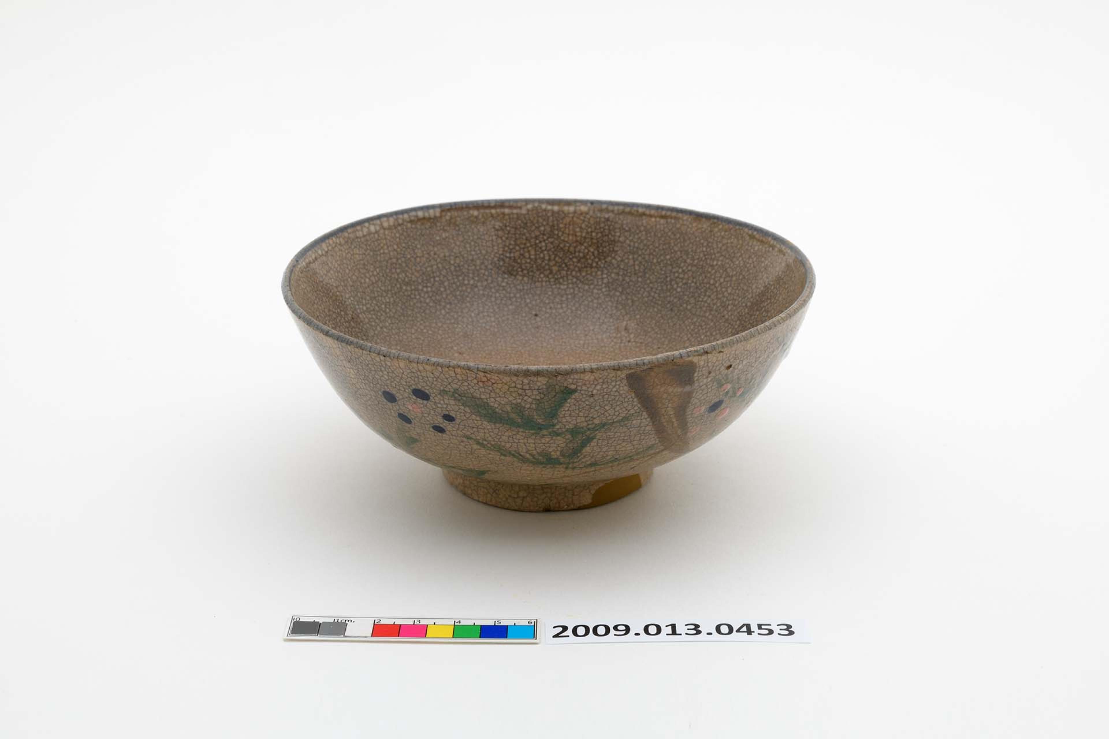 彩繪松梅紋碗 (共2張)