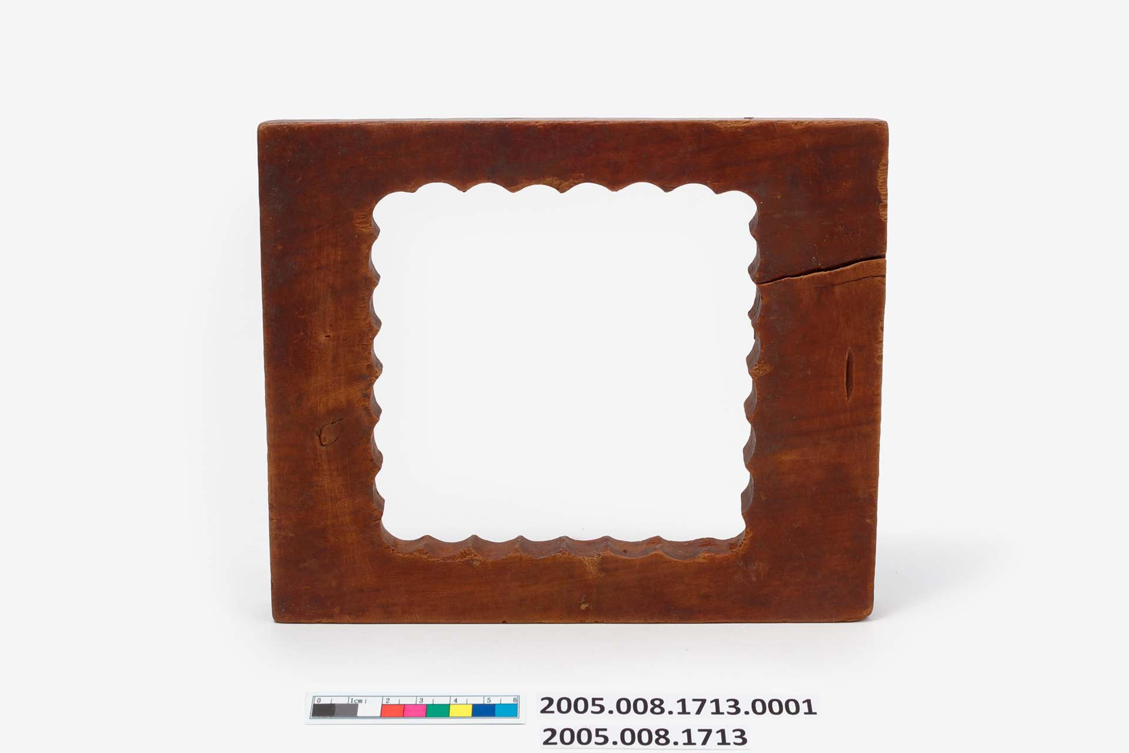 方形單面雕松鶴遐齡紋餅印上蓋 (共7張)