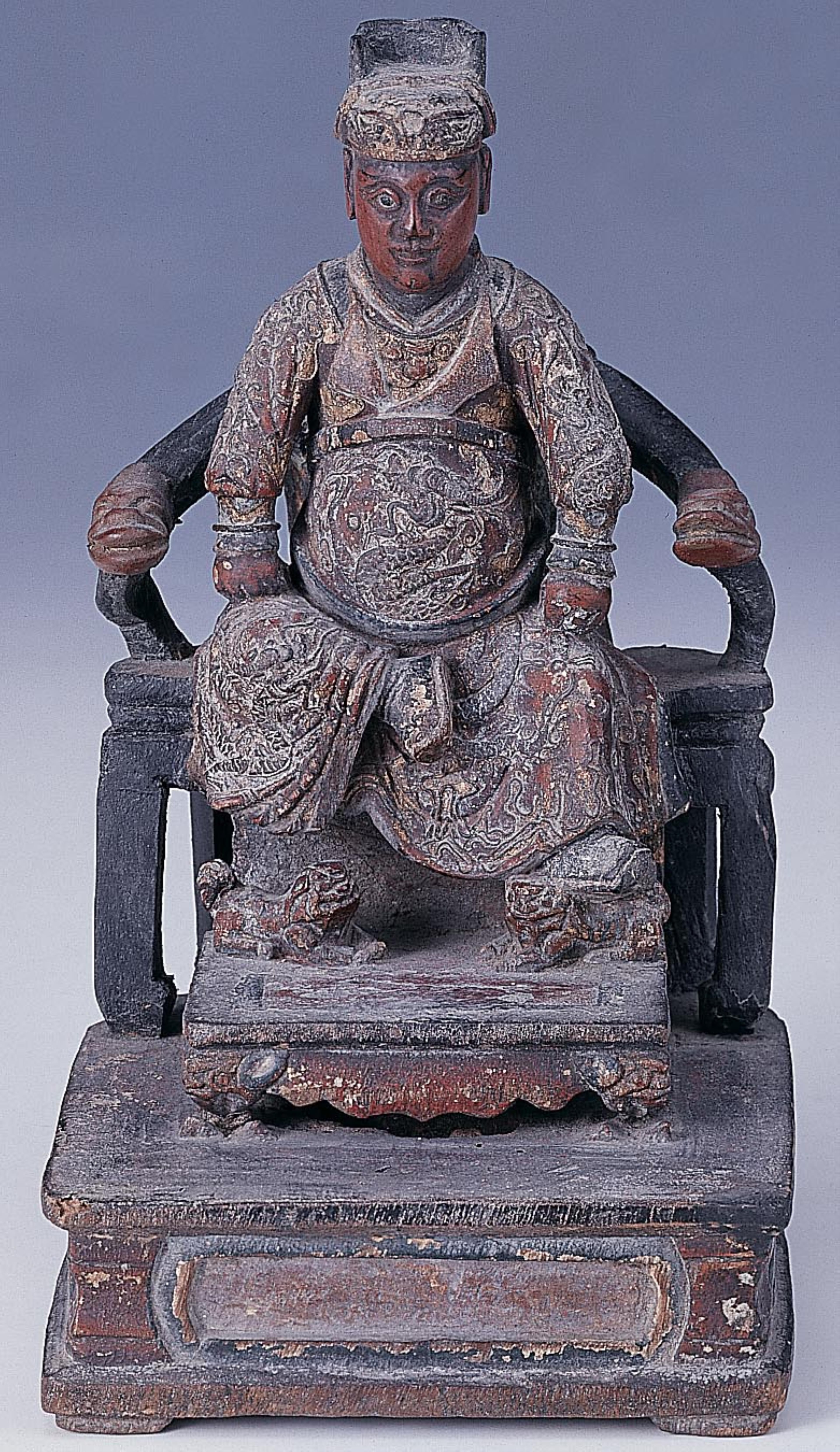 木雕廣澤尊王像 (共3張)