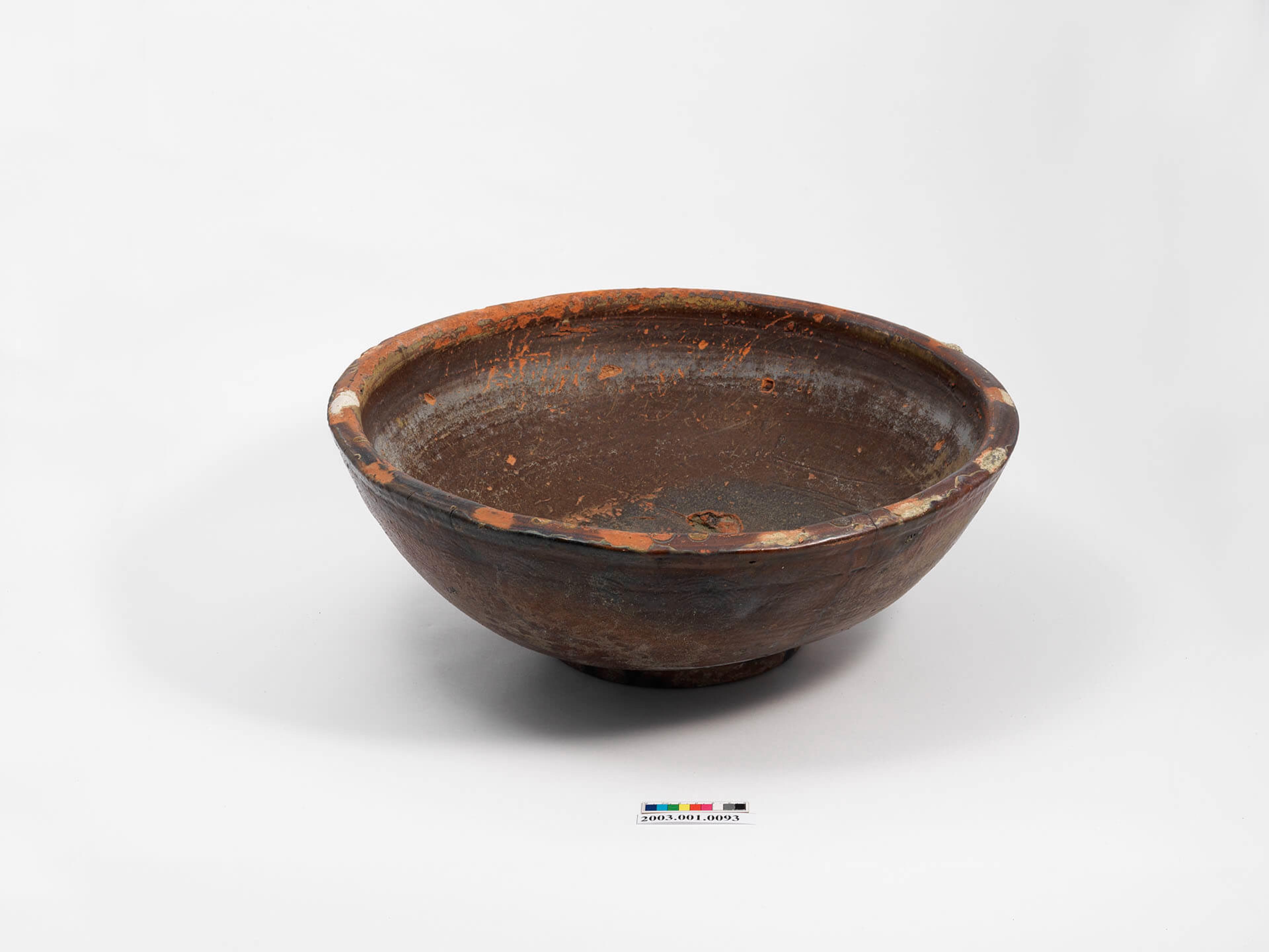 褐釉紅陶碗 (共6張)