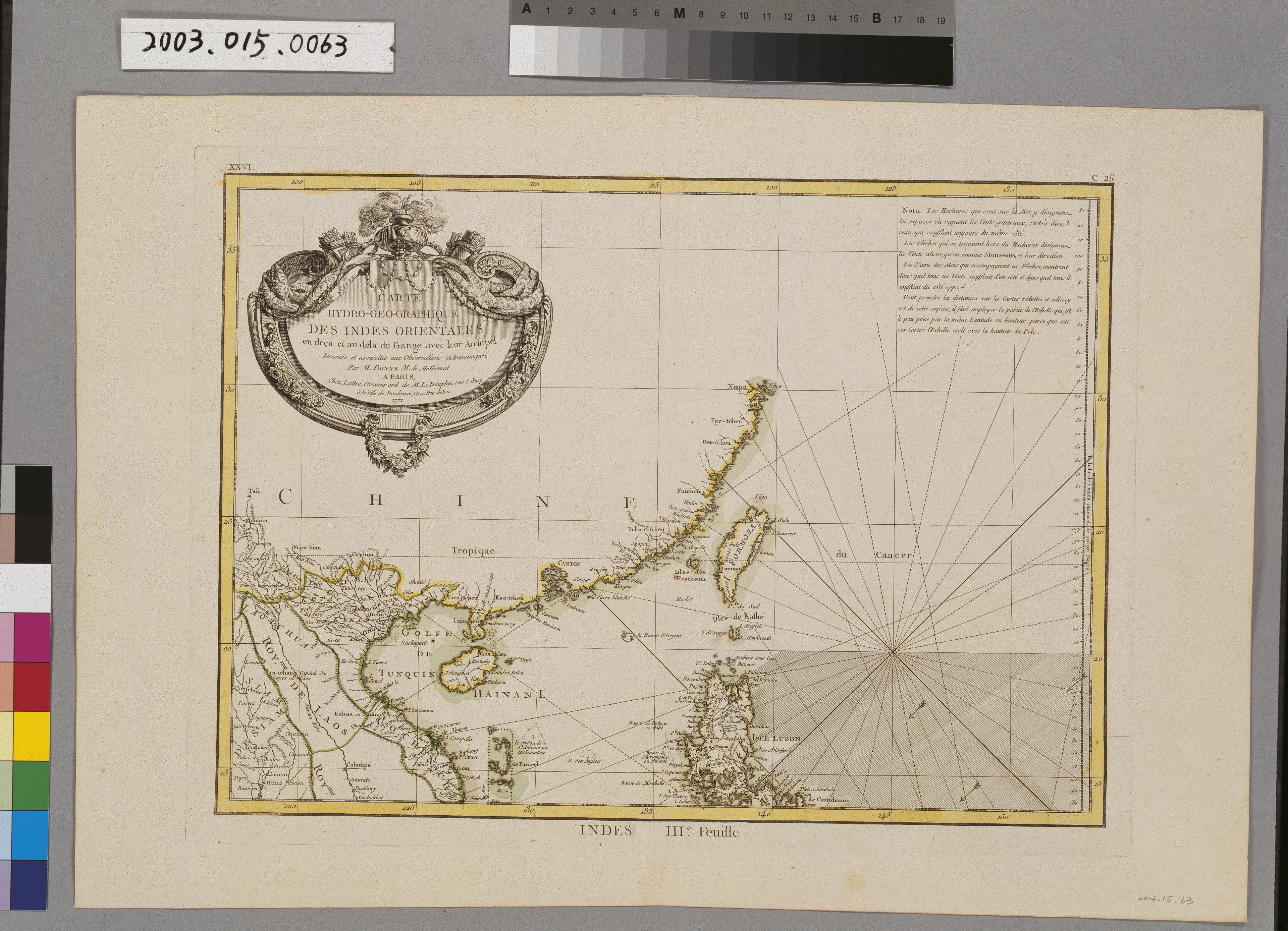 Rigobert Bonne〈東印度航海圖〉 (共2張)
