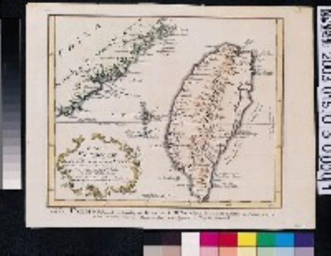 Jacques Nicolas Bellin〈福爾摩沙島與中國沿海局部圖〉