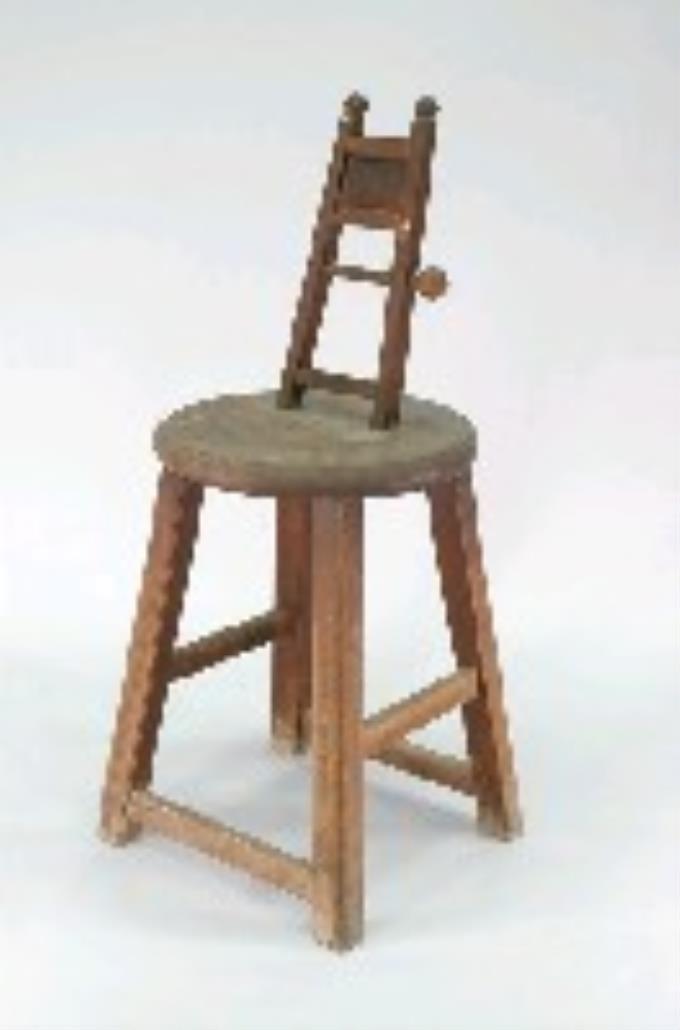 木製綁腳椅