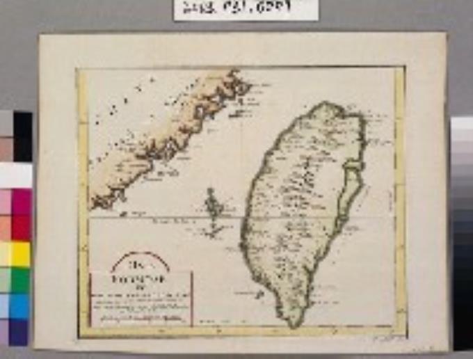 Jacques Nicolas Bellin〈福爾摩沙島與中國沿海局部圖〉