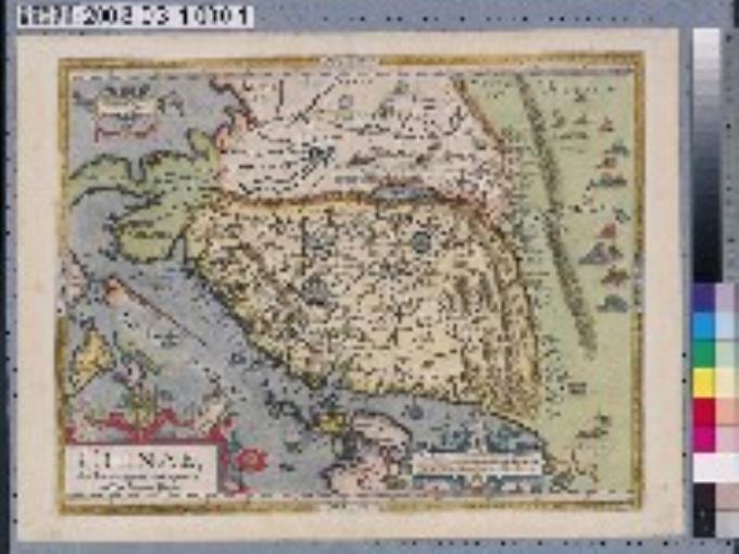 Abraham Ortelius與Ludovico Georgio〈中國地圖〉