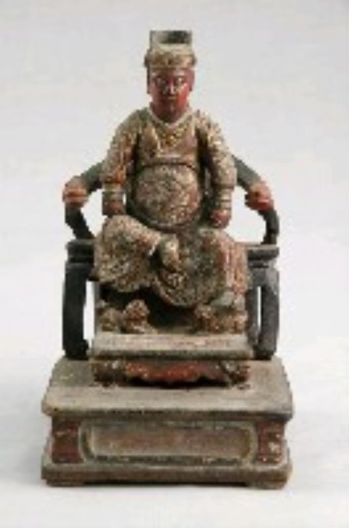 木雕廣澤尊王像