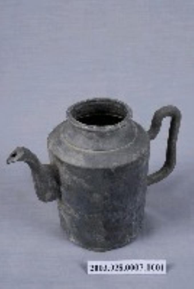 錫製茶壺身