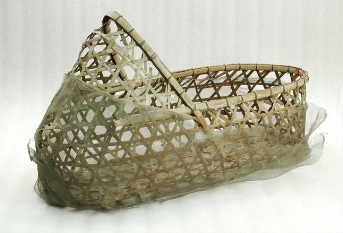 竹製搖籃籃子 (共5張)