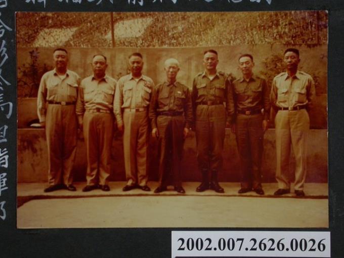 陳副總統行前與彭指揮官合影 (共2張)