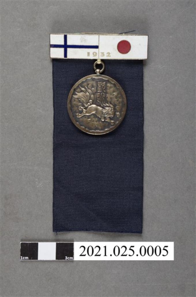 1932年オリムピック選手歡迎日芬國際陸上競技大會記念章 (共3張)