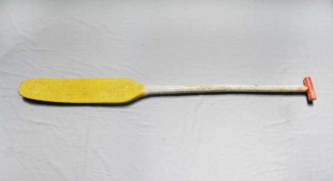 木製龍舟之黃色船槳 (共3張)
