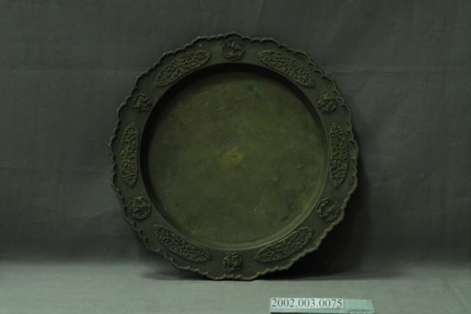 銅製菱口盤 (共12張)