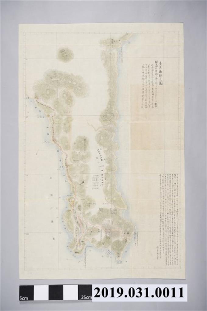 〈臺灣南部之圖〉地圖 (共3張)
