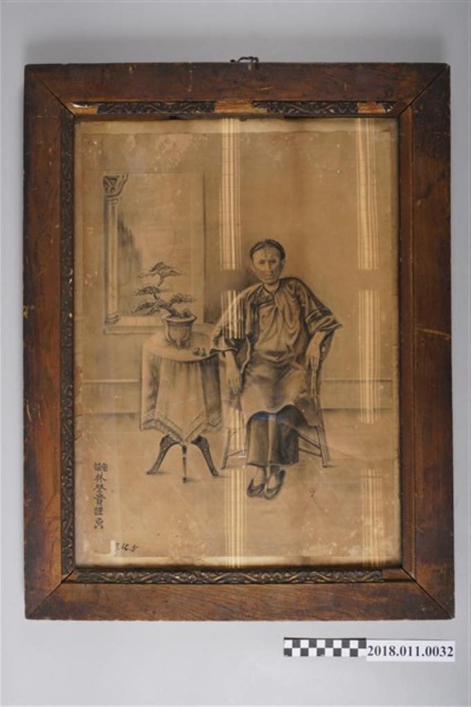 林登貴繪道卡斯族女性祖先畫及畫框 (共4張)
