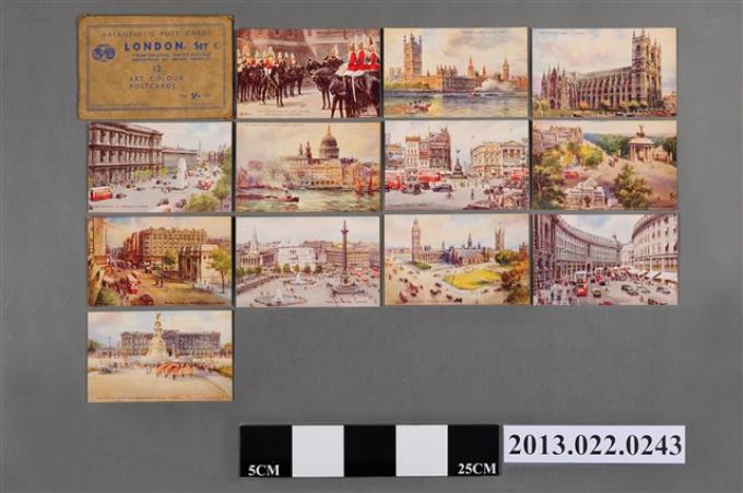 布萊恩吉羅德繪英國倫敦風景明信片組 (共2張)