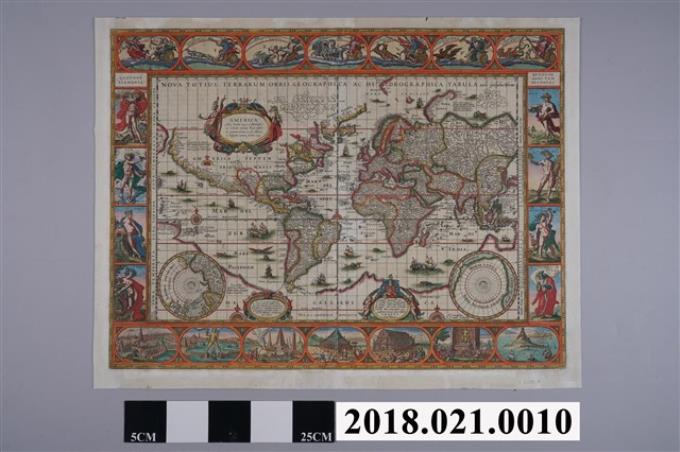 Willem Janszoon Blaeu〈最新世界全圖〉 (共2張)