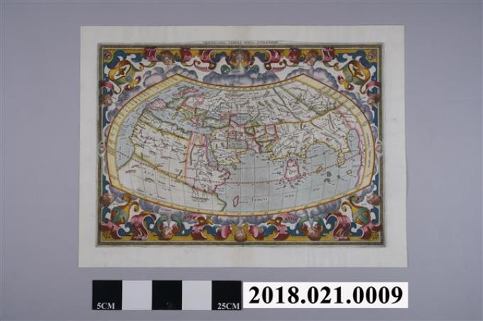 Gerard Mercator〈世界全圖，根據托勒密地理學知識〉 (共2張)