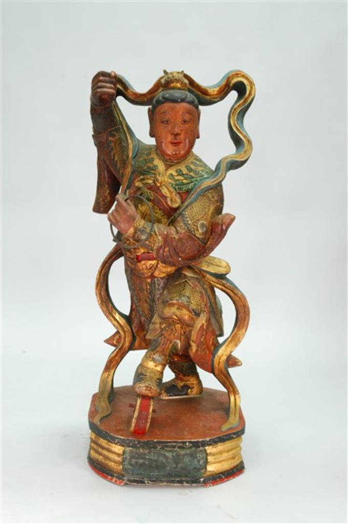 木雕太子爺神像 (共4張)
