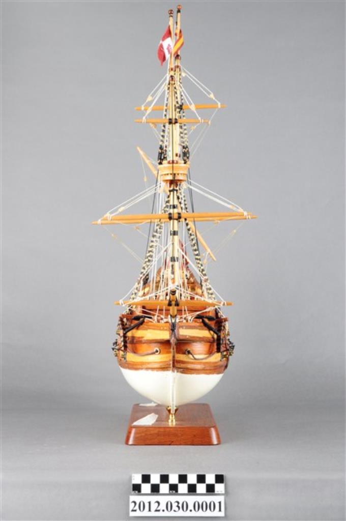 西班牙加雷翁大帆船聖胡安號船模型 (共8張)