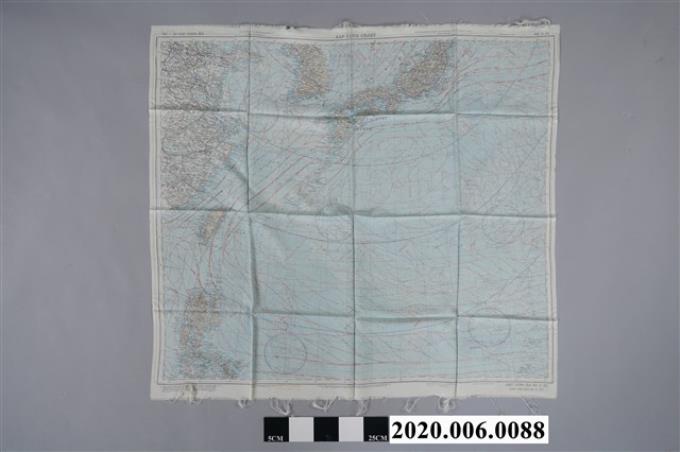 〈四百萬分之一世界全圖局部日本與南海部分地圖〉 (共2張)