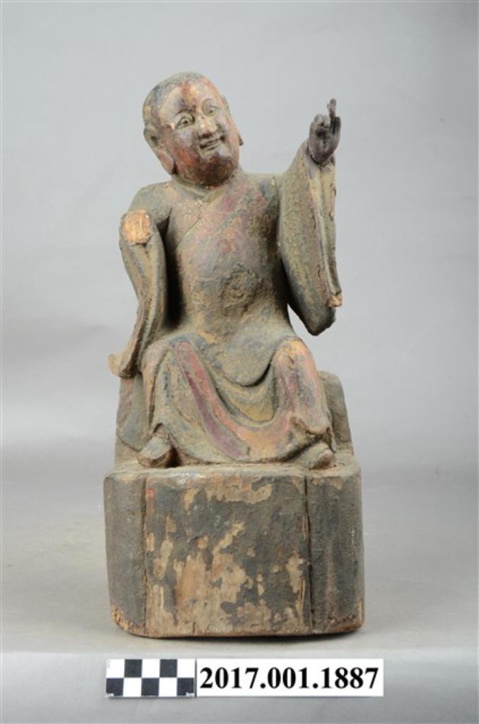 木雕飛鈸羅漢像 (共9張)