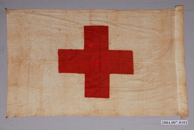 大紅十字布旗 (共1張)