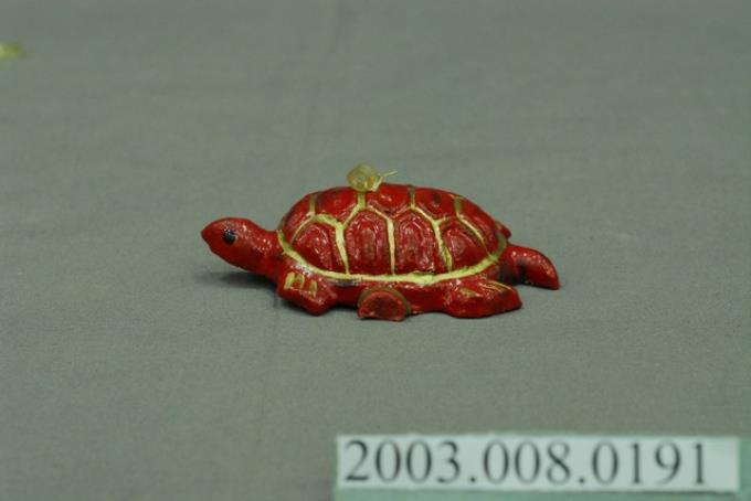 紅色烏龜造型釣魚玩具 (共5張)