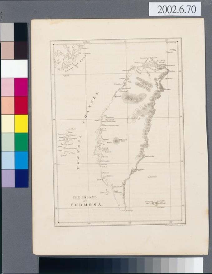 James Ackerman〈福爾摩沙島地圖〉 (共3張)